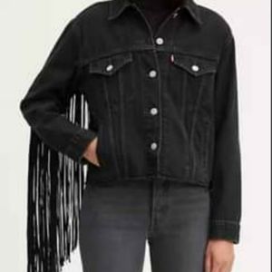 Levis fringe jacket size XS
